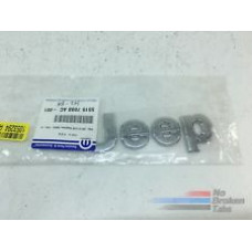 OEM Chrome "JEEP" decal 55157088AC